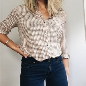 Madewell button down top